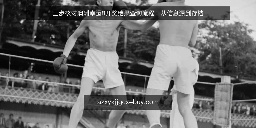 三步核对澳洲幸运8开奖结果查询流程：从信息源到存档 — 为什么现在需要审计开奖结果查询流程 配图